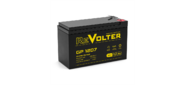 Аккумуляторная батарея REVOLTER GP 1207 напряжение 12В,   емкость 7, 2Ач,  клемма F2  (ДхШхВ: 150х65х94мм Полная высота 95мм;Кол-во элементов 6; Срок службы 5лет; Гарантия 1год)