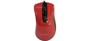 Gembird MOP-415-R {Мышь,  USB,  красный,  3кн.+колесо-кнопка,  2400DPI кабель 1.4м}