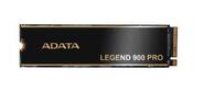 Твердотельный накопитель /  ADATA SSD LEGEND 900 PRO,  4000GB,  M.2 (22x80mm),  NVMe 1.4,  PCIe 4.0 x4,  3D NAND,  R / W 7400 / 6500MB / s,  IOPs н.д. / н.д.,  TBW 2400,  DWPD 0.3  (5 лет)