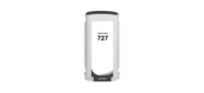 HP 727 Matte Black для Designjet T920 / T930 / T930PS / T1500 / T1530 / T1530PS / T2500 / T2530 / T2530PS 130-ml  (B3P22A) White Box With Chip