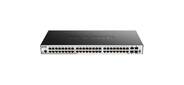D-Link DGS-1510-52X Стекируемый коммутатор SmartPro с 48 портами 10 / 100 / 1000Base-T и 4 портами 10GBase-X SFP+
