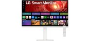 Монитор LG 31.5" 32U850SA-W белый IPS LED 5ms 16:9 HDMI M / M Cam матовая HAS Piv 1000:1 400cd 178гр / 178гр 3840x2160 60Hz 4K USB 7.7кг