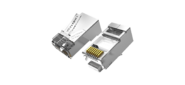 Коннектор Vention RJ45  (8p8c),  FTP,  cat. 6A,  под витую пару,  экранированный  (10шт.)