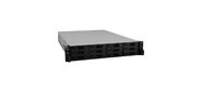 Synology (Rack2U) QC2, 4Ghz / 8Gb upto 64 / RAID0, 1, 10, 5, 6 / up to12HP HDDs SATA (3, 5'or2, 5') upto 36 with 2xRX1217 (RP) / 2xUSB / 4GigEth (+2Expslot) / iSCSI / 2xIPcam (upto75) / 1xPS / norail / 5YW