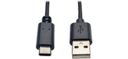 Кабель Tripplite U038-003 ver2.0 USB A (m) USB Type-C  (m) 0.9м черный