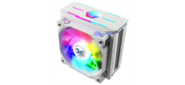 ZALMAN CNPS10X OPTIMA II WHITE RGB,  120mm RGB FAN,  4 HEAT PIPES,  4-PIN PWM,  1500 RPM,  27DBA,  HYDRAULIC BEARING,  FULL SOCKET SUPPORT