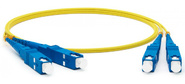 Кабель Патч-корд Lanmaster TWT-2SC-2SC / SU-5.0 2x SC дуплекс-SC дуплекс 5м ПВХ желтый