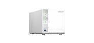 QNAP TS-364-8G NAS 3 HDD,  4-core Intel Celeron N5105 / N5095 2.0 up to 2.9 GHz,  8 GB RAM  (1x8 GB) up to 16 GB  (2x8GB),  2.5 Gigabit Ethernet,  2xUSB 3.2 Gen 2  (10Gbps),  1xUSB 3.2 Gen 1,  2xM.2 PCIe Gen 3 x2 slots