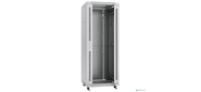 Cabeus SH-05C-32U60 / 60 Шкаф монтажный телекоммуникационный 19" напольный для распределительного и серверного оборудования 32U 600x600x1610mm (ШхГхВ) передняя стеклянная и задняя сплошная металлическая