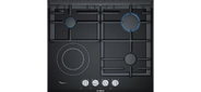 Газовая варочная поверхность Bosch PRY6A6B70Q черный