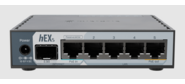 MikroTik E60iUGS Маршрутизатор HEX S (2025),  2 ядра  (950 МГц),  5х 1G RJ45,  SFP,  USB,  раздача PoE