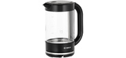 Чайник электрический Bosch TWK70B03 1.7л. 2400Вт черный  (корпус: стекло)