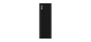 Netac Z SLIM NT01ZSLIM-002T-32BK Black USB 3.2 Gen 2 Type-C External SSD 2TB,  R / W up to 550MB / 480MB / s, with USB-C to USB-A cable and USB-A to USB-C adapter
