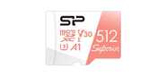 Silicon Power SP512GBSTXDV3V20SP  Superior A1 512GB microSDXC Class 10 UHS-I U3 100 / 80 Mb / s  (SD адаптер)