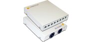Кросс оптический LANMASTER (LAN-FOBM-WM-8FC) настенный. металлический. на 8 FC адаптеров