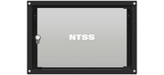 Шкаф коммутационный NTSS Lime  (NTSS-WL6U5545GS-BL) настенный 6U 550x450мм пер.дв.стекл несъемн.бок.пан. 30кг черный