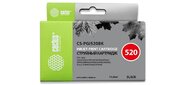 Cactus CS-PGI520BK Картридж струйный черный для Canon Pixma MP540 / MP550 / MP620 / MP630 / MP640 / MP660 / MP980 / MP990 / MX860 / iP3600 / iP4600 / iP4700  (16мл)