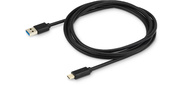 Кабель Buro BHP USB-TPC-1.8 USB 3.0 A (m) USB Type-C (m) 1.8м черный