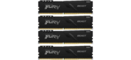 Kingston KF436C17BBK4 / 32 DRAM 32GB 3600MHz DDR4 CL17 DIMM  (Kit of 4) FURY Beast Black