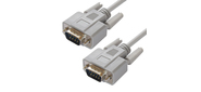 Greenconnect Кабель COM RS-232 порта соединительный 5 m GCR-DB9CM2M-5 m, 9M / 9M Premium, серый, пластиковый пакет