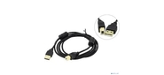 Exegate EX138947RUS Кабель USB 2.0 A-->B 3м Exegate 2 фильтра,  позолоченные контакты