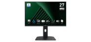 MSI PRO MP275QPDG 27" 16:9 WQHD (2560x1440) IPS Flat, WebCam FHD, 1ms (MPRT), 1300:1, 100M:1, 250nit, 178 / 178, 2xHDMI, DP, USB-C, USB-B, 4xUSB-A, RJ-45, Speaker, Tilt, Swivel, Height, Pivot 100HZ, Black, 1y war-ty