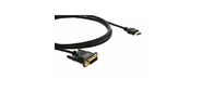 Kramer Кабель C-HDMI / DVI-10  (C-HM / DM-10) переходной HDMI-DVI  (Вилка - Вилка) 3метра