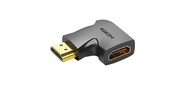 Адаптер-переходник Vention AIQB0 HDMI v2.0 19M / 19F угол 270