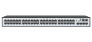 Управляемый PoE коммутатор уровня 2, 48 портов 10 / 100 / 1000Base-T с поддержкой PoE, 4 порта 1 / 10G SFP+, PoE 740 Ватт