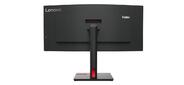 Монитор Lenovo 34" T34w-30 Black / Red Curved 1500R,  21:9,  VA,  3440 x 1440,  4ms,  350cd,  60Hz,  1xHDMI,  1xDP,  4xUSB,  USB-C,  LAN,  HAS
