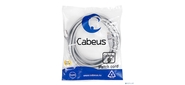 Cabeus PC-FTP-RJ45-Cat.6-5m-LSZH Патч-корд F / UTP, категория 6, 2xRJ45 / 8p8c, экранированный, серый, LSZH, 5м