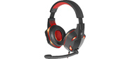 Гарнитура WARHEAD G-370 BLACK / RED 64037 DEFENDER