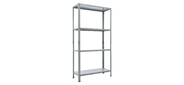 Стеллаж Практик ES 150KD пол.:4 разборная 1450x750x300мм серый  (S24099033402)