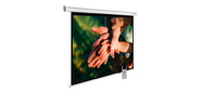 Экран Cactus 280x280см MotoExpert CS-PSME-280x280-WT 1:1 настенно-потолочный рулонный белый  (моторизованный привод)