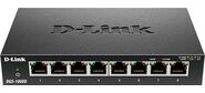D-Link DGS-1008D / J3A,  8-port UTP 10 / 100 / 1000Mbps Auto-sensing,  Stand-alone,  Unmanaged,  8K MAC addresses Desktop Gigabit Ethernet Switch,  D-link Green technology Manual + External Power supply