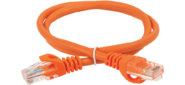 ITK PC07-C5EU-1M5 Коммутационный шнур  (патч-корд),  кат.5Е UTP,  1.5м,  оранжевый