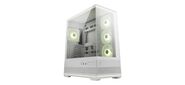 Корпус для ПК MSI MAG PANO 110R PZ WHITE,  Global,  2xUSB 3.2 Gen 1,  1xUSB 3.2 Gen2 Type-C, 
3x120mm ARGB Reverse Blade F