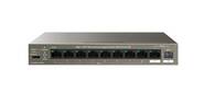 IP-COM G1110PF-8-102W неуправляемый Ethernet-коммутатор 9GE+1SFP с 8 портами PoE