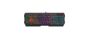 Клавиатура A4Tech Bloody B140N черный USB Multimedia for gamer LED (подставка для запястий) (B140N)