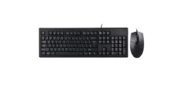 Клавиатура + мышь A4 KRS-8372 клав:черный мышь:черный USB