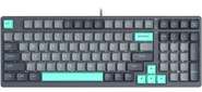 Клавиатура A4Tech Fstyler FS300 механическая черный / серый USB for gamer LED  (FS300 PANDA ROCK)