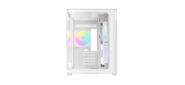 корпус Ocypus Iota C50 WH Curve ARGB Digital,  MATX,  Type-C*1,  USB3.0*2,  REAR 1x120mm ARGB,  MB SIDE 2x120mm ARGB