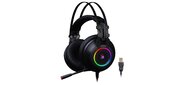Наушники с микрофоном A4 Bloody G528C черный 1.8м мониторы USB оголовье  (G528C)
