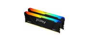 Kingston KF436C18BB2AK2 / 32 Fury Beast RGB  DDR4 2x16GB 3600MHz Gaming PC4-28800 CL18 DIMM 288-pin 1.35В dual rank с радиатором Ret