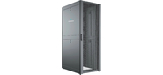 Шкаф серверный C3 Solutions  (C3.RF2401) напольный 24U 600x1050мм пер.дв.перфор. 2 бок.пан. направл.под закл.гайки 1500кг черный 1182мм металл
