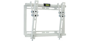 Kromax IDEAL-6 new white,  наст. для TV 15"-47",  max 35 кг,  1 ст св.,  нак. 0°-8°,  от ст. 20 мм,  max VESA 200x200 мм.