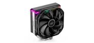 DEEPCOOL AS500 LGA20XX / 1366 / 115X / AM4 / AM3 / + / AM2 / + / FM2 / + / FM1 (6шт / кор, TDP 220W, PWM, ARGB Led, Fan 140mm, 5 тепл. трубкок )