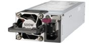 HPE Hot Plug Redundant Power Supply Flex Slot Platinum Low Halogen 500W Option Kit for DL360 / 380 Gen10