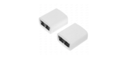 Сплиттер Vention RJ45 F  /  2хRJ45 F 8p8c  (2шт.) Белый