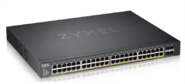 ZYXEL XGS1930-52HP-EU0101F Гибридный Smart L2+ коммутатор PoE+ Zyxel Nebula Flex XGS1930-52HP,  48xGE PoE+,  4xSFP+,  бюджет PoE 375 Вт,  автономное / облачное управление